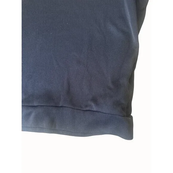 Jordan  Mens 3XL Michigan Crewneck Sweatshirt Navy Blue & Yellow Ribbed - Picture 6 of 10